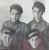 הפרטיזנים חברו לצבא האדום. טולקה עומד  בצד שמאל בן 18 יולי 1944